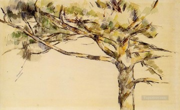 pine Oil Painting - Large Pine Paul Cezanne